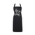 40" x 31" Black and White Cook For Wine Print Chef Apron - IMAGE 1