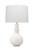 28" Droplet Table Lamp with Cone Shade - IMAGE 1