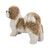 13" Standing Shih Tzu Puppy Outdoor Garden Statue - IMAGE 4