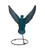 11” Flying Off Kingfisher Outdoor Garden Statue - IMAGE 3