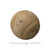 Set of 3 Natural Wood Grain Ornamental Spheres - 8”