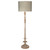 64.5" Brown and Beige Petite Paro Floor Lamp with Drum Shade - IMAGE 1