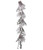 4' x 8" Snow Pine Cedar Cone Winter Artificial Christmas Garland, Unlit - IMAGE 1