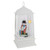 LED Lighted Musical Snowing Snowman Christmas Lantern - 13.5" - IMAGE 2