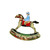 Horse with Jockey Collectible Key Wind Tin Toy - 5.5" - IMAGE 1