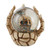 Skull in Skeleton Hand Halloween Snow Globe - 3.75" - Beige - IMAGE 4