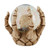 Skull in Skeleton Hand Halloween Snow Globe - 3.75" - Beige - IMAGE 5