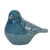 8" Turquoise Blue Bird Figurine Tabletop Decor - IMAGE 1