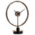 24" Black Modern Brushed Industrial Table Clock - IMAGE 5