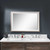 40” Silver and Brown Contemporary Rectangular Mirror - IMAGE 5