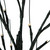 LED Lighted Brown Christmas Twig Tree - 24" - Warm White Lights - IMAGE 4