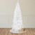 Slim White Georgian Pine Artificial Christmas Tree  - 6.5' - Unlit - IMAGE 2