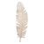 47.5" Beige Large Feather Table Accent - IMAGE 1