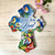 Sing For Joy to the Lord Floral Birds Wall Cross - 8" - IMAGE 2