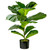 30" Green and Black Fiddle Leaf Fig Artificial Bush in Pot - IMAGE 1
