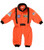 Orange 1-Piece Newborn Astronaut Costume - Size 6 to 12 Months - IMAGE 2