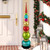 Ball Finial Tower Commercial Christmas Decoration - 4.5' - Multicolor - IMAGE 2