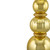 Shiny Ball Finial Tower Commercial Christmas Decoration - 4.5' - Gold - IMAGE 4
