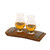 10" Brown Whiskey Taster Set - IMAGE 1