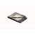 5.75' X 4.25' Gray and Ivory Merino Wool Throw Blanket - IMAGE 1