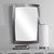34" Silver and Clear Contemporary Rectangular Wall Mirror - IMAGE 4