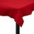 35.5" x 94.5" Red Rectangular Table Drape - IMAGE 1