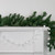 9' White Plush Snowball Christmas Garland - IMAGE 2