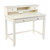 3.5' White Barberry Secretary Desk with Storage - IMAGE 2