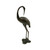 38.5" Black Contemporary Outdoor Garden Crane Statue - IMAGE 1