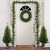 5-Piece Pre-Lit Artificial Wolcott Spruce Christmas Entryway Set - IMAGE 2