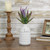 Lavender Artificial Floral Bundle Spray - 11.5" - Purple and Green