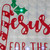 43" LED Lighted Holographic Jesus is the Reason Outdoor Christmas Sign - IMAGE 5