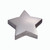 4.25" Silver and Gold Star Paperweight - IMAGE 1