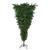 7.5' Pre-Lit Green Upside Down Spruce Artificial Christmas Tree, Clear Lights - IMAGE 1