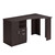 51.25" Brown Espresso Unique Techni Mobili Classic Office Desk with Storage - IMAGE 1