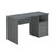 39" Gray Unique Techni Mobili Classic Computer Desk with Multiple Drawers - IMAGE 1