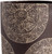 12" Black and Beige Mandala Art Indoor Flower Planter - IMAGE 3