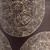 12" Black and Beige Mandala Art Indoor Flower Planter - IMAGE 5