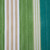 Striped Square Throw Pillow - 18" - Green and Teal Blue - IMAGE 2