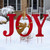 3' Red Christmas JOY Angel Outdoor Lawn Stakes Decoration - IMAGE 2