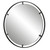 Round Wall Mirror - 34" - Black - IMAGE 4