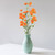 Baby Cosmos Artificial Silk Floral Spray - 27.5" - Orange - IMAGE 1