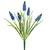 Muscari Artificial Floral Spray - 12.5" - Blue - IMAGE 1