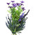 Lavender, Lilac and Fern Artificial Floral Bouquet - 14" - Purple and Green - IMAGE 5