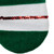 18" Red and Green Velvet Sequin Stripe Christmas Stocking - IMAGE 5