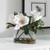 Magnolia Floral Tabletop Artificial Centerpiece - 18" - White and Green - IMAGE 2