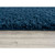 2' x 6' Blue Rectangular Shag Rug Runner - IMAGE 4