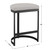 Plush Seat Hand Forged Counter Stool - 26" - Black