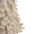 12" Gold Feather Cone Table Top Christmas Tree with Glitter - IMAGE 3