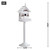 Victorian Freestanding Outdoor Birdhouse - 29.25" - White - IMAGE 5